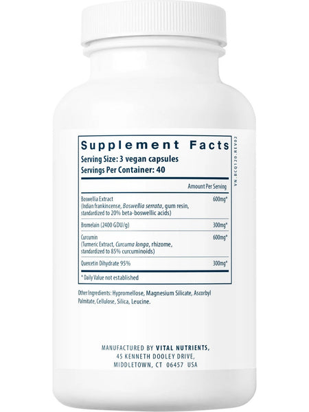 Vital Nutrients, BCQ, 120 vegetarian capsules