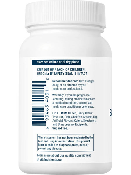Vital Nutrients, Natural Beta Carotene 25,000IU, 90 softgels