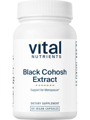 Vital Nutrients, Black Cohosh Extract 250mg, 60 vegetarian capsules
