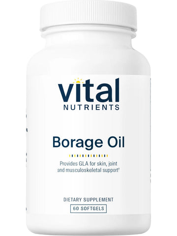 Vital Nutrients, Borage Oil, 60 softgels
