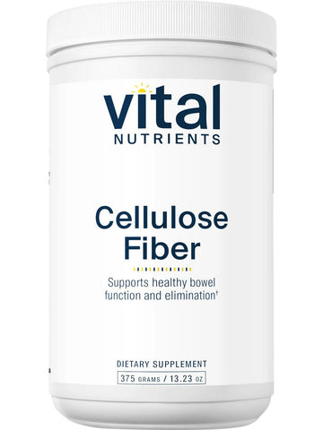 Vital Nutrients, Cellulose Fiber, 375 grams