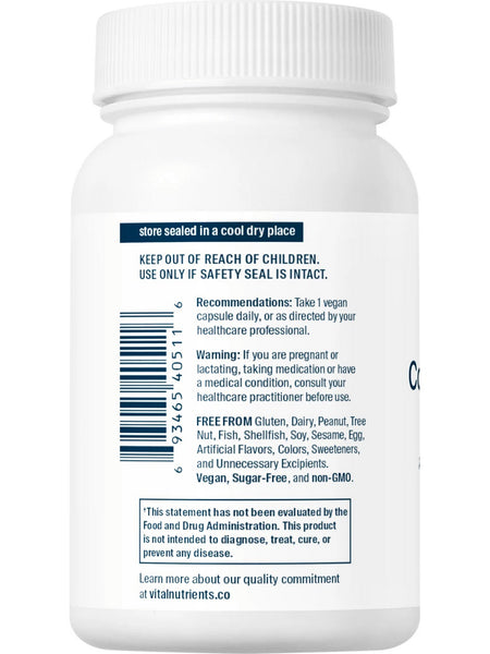 Vital Nutrients, CoEnzyme Q10 100mg, 60 vegetarian capsules