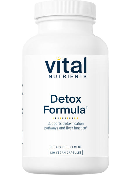 Vital Nutrients, Detox Formula, 120 vegetarian capsules
