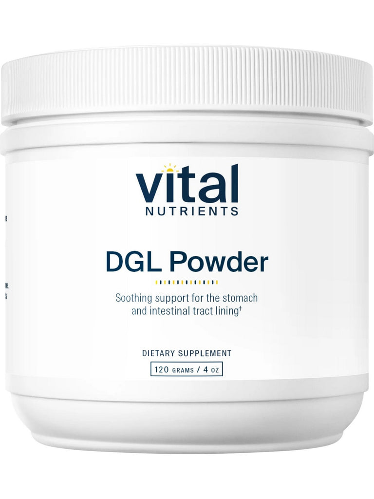 Vital Nutrients, DGL Powder, 120 grams
