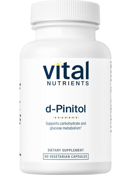 Vital Nutrients, d-Pinitol 600, 60 vegetarian capsules