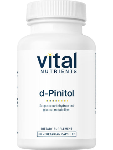 Vital Nutrients, d-Pinitol 600, 60 vegetarian capsules