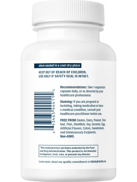Vital Nutrients, d-Pinitol 600, 60 vegetarian capsules