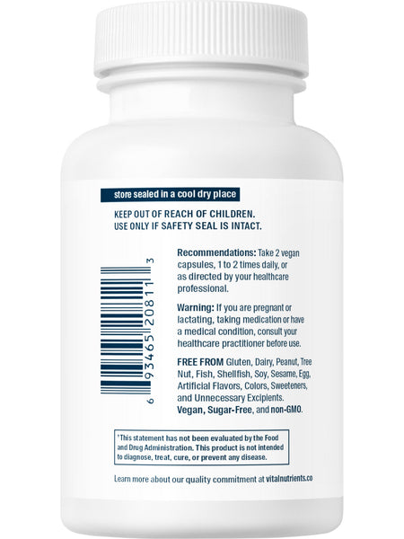 Vital Nutrients, Echinacea Extract 1000mg, 60 vegetarian capsules