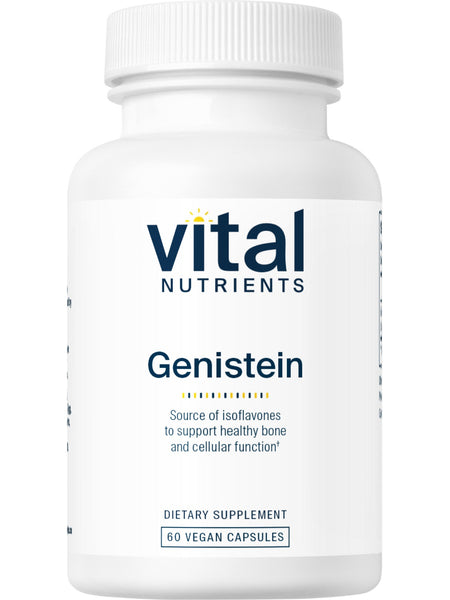 Vital Nutrients, Genistein 125mg, 60 vegetarian capsules