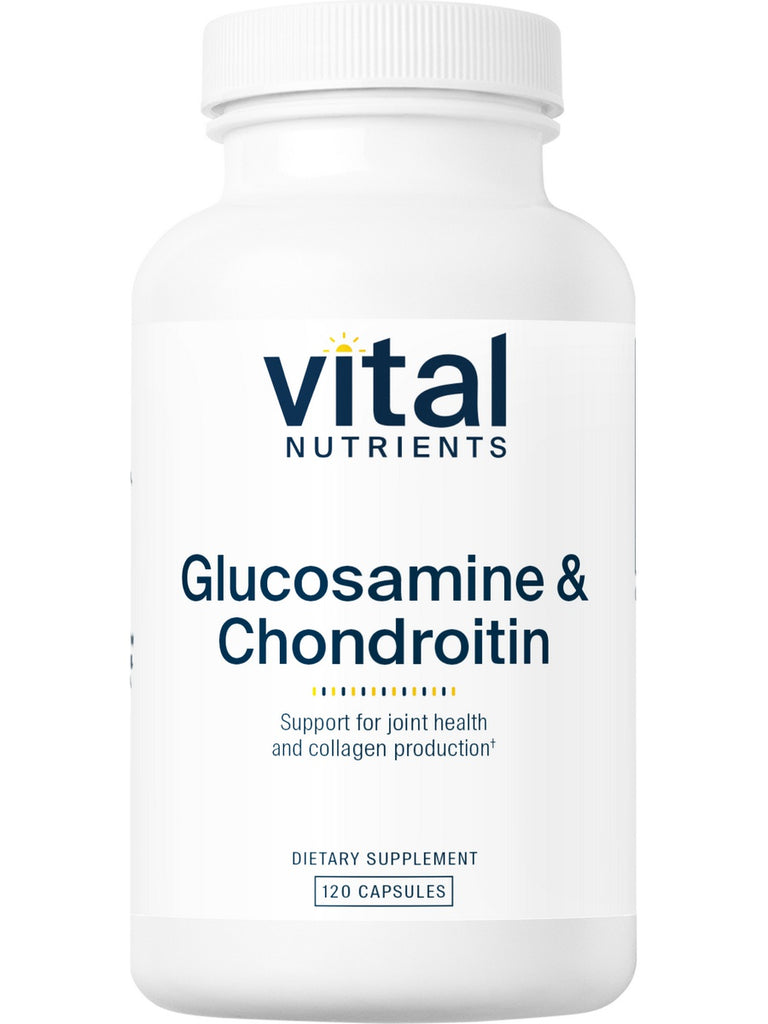 Vital Nutrients, Glucosamine & Chondroitin, 120 capsules
