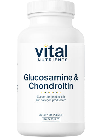 Vital Nutrients, Glucosamine & Chondroitin, 120 capsules