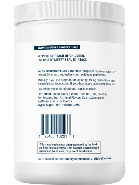 Vital Nutrients, Glutamine Powder, 450 grams