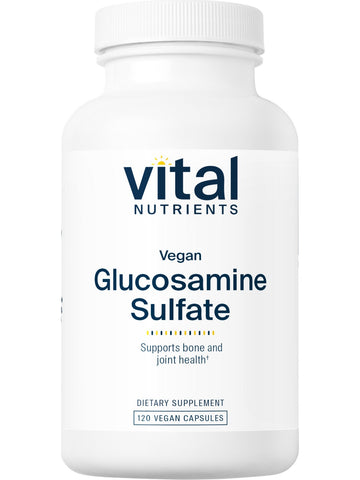 Vital Nutrients, Veg-Source Glucosamine Sulfate 750mg, 120 vegetarian capsules