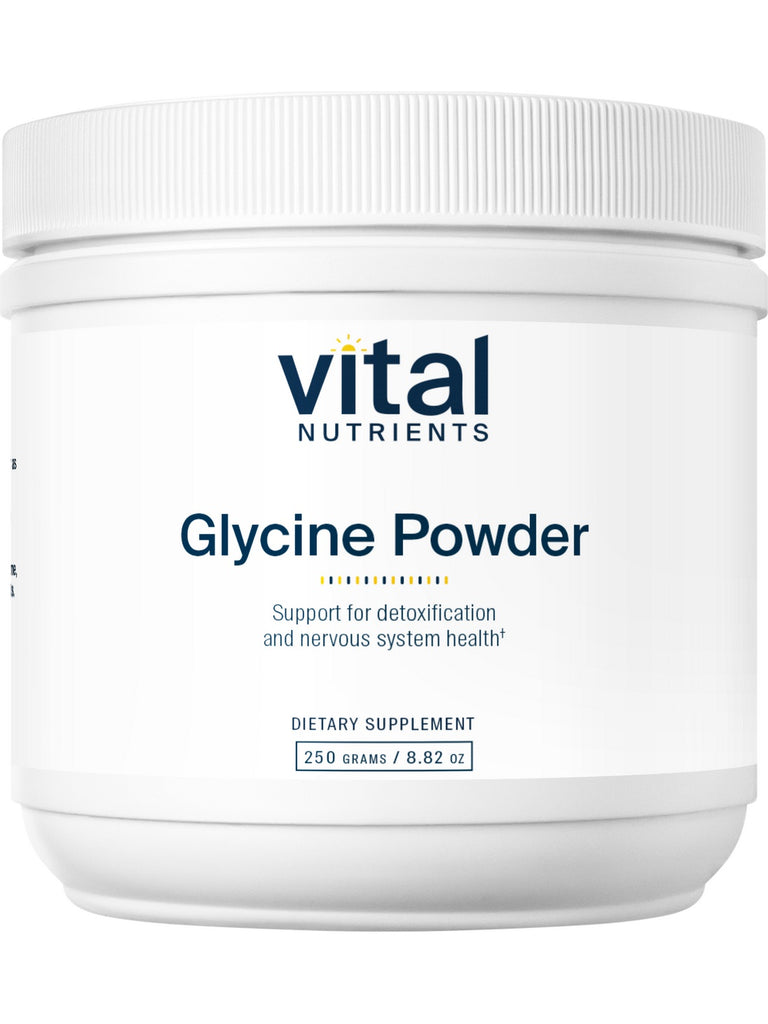 Vital Nutrients, Glycine Powder, 250 grams