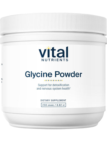Vital Nutrients, Glycine Powder, 250 grams