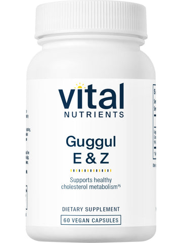 Vital Nutrients, Guggul E & Z 99% standardized extract, 60 vegetarian capsules