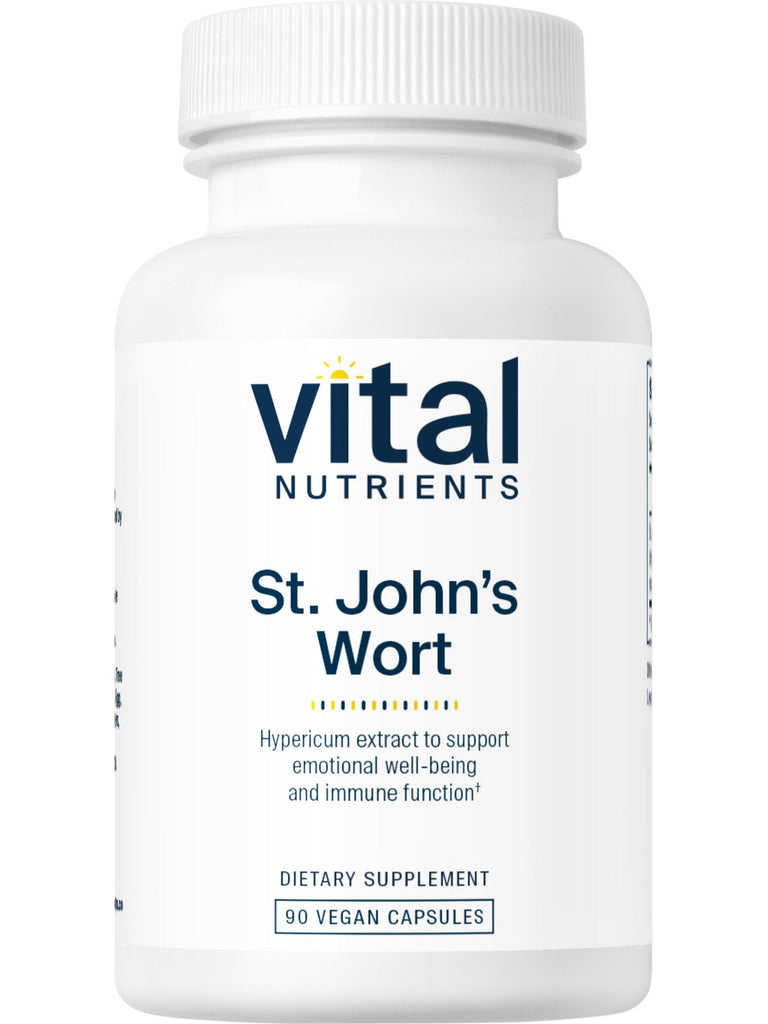Vital Nutrients, St. John's Wort 0.3% Standardized Extract, 90 vegetarian capsules