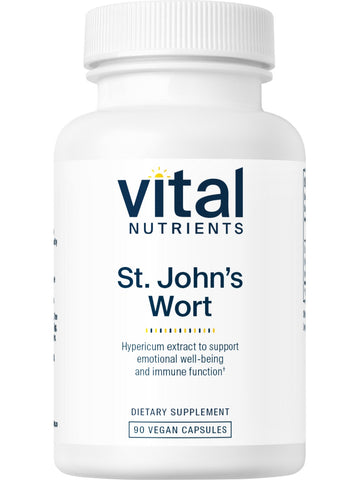 Vital Nutrients, St. John's Wort 0.3% Standardized Extract, 90 vegetarian capsules