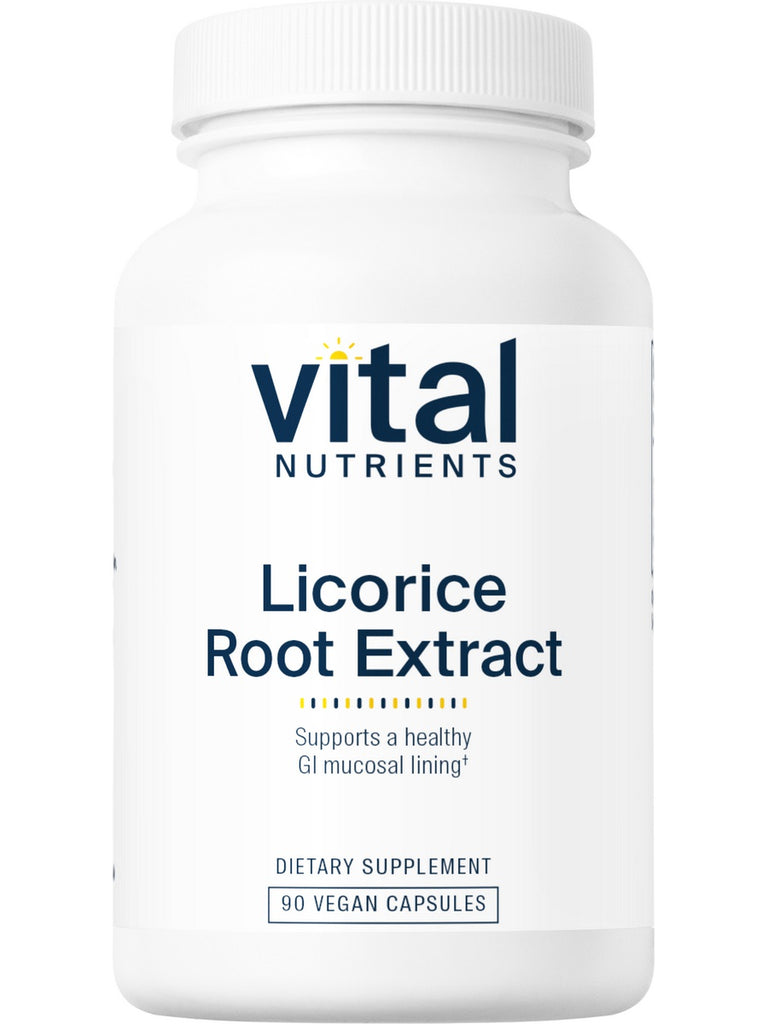 Vital Nutrients, Licorice Root Extract 400mg, 90 vegetarian capsules