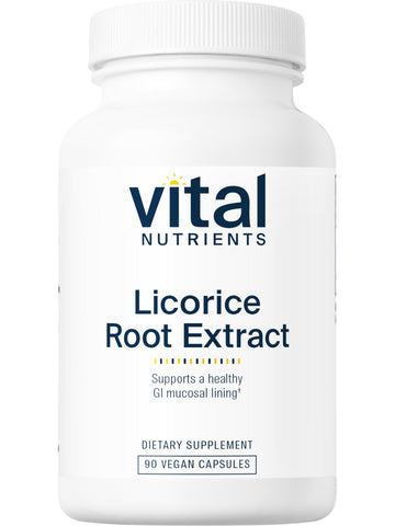 Vital Nutrients, Licorice Root Extract 400mg, 90 vegetarian capsules