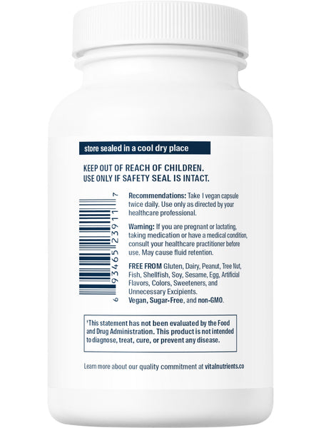 Vital Nutrients, Licorice Root Extract 400mg, 90 vegetarian capsules