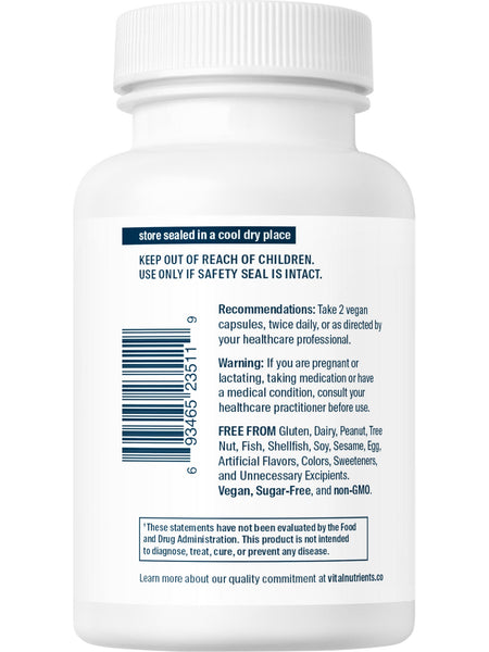 Vital Nutrients, Liver Support, 60 vegetarian capsules