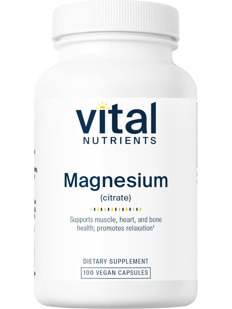 Vital Nutrients, Magnesium (citrate) 150mg, 100 capsules