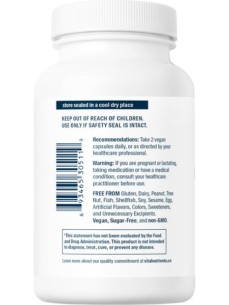 Vital Nutrients, Magnesium (citrate) 150mg, 100 capsules