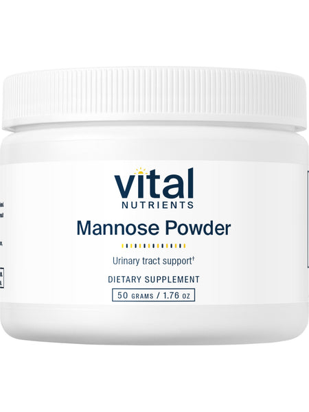 Vital Nutrients, Mannose Powder (Urinary Tract Support), 50 grams