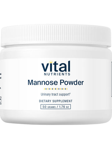Vital Nutrients, Mannose Powder (Urinary Tract Support), 50 grams