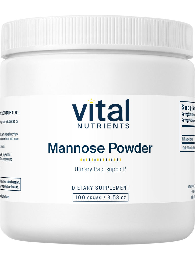 Vital Nutrients, Mannose Powder (Urinary Tract Support), 100 grams