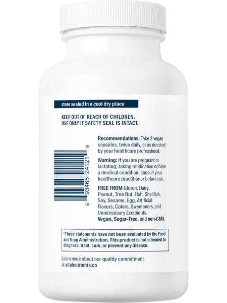 Vital Nutrients, Menopause Support, 120 vegetarian capsules