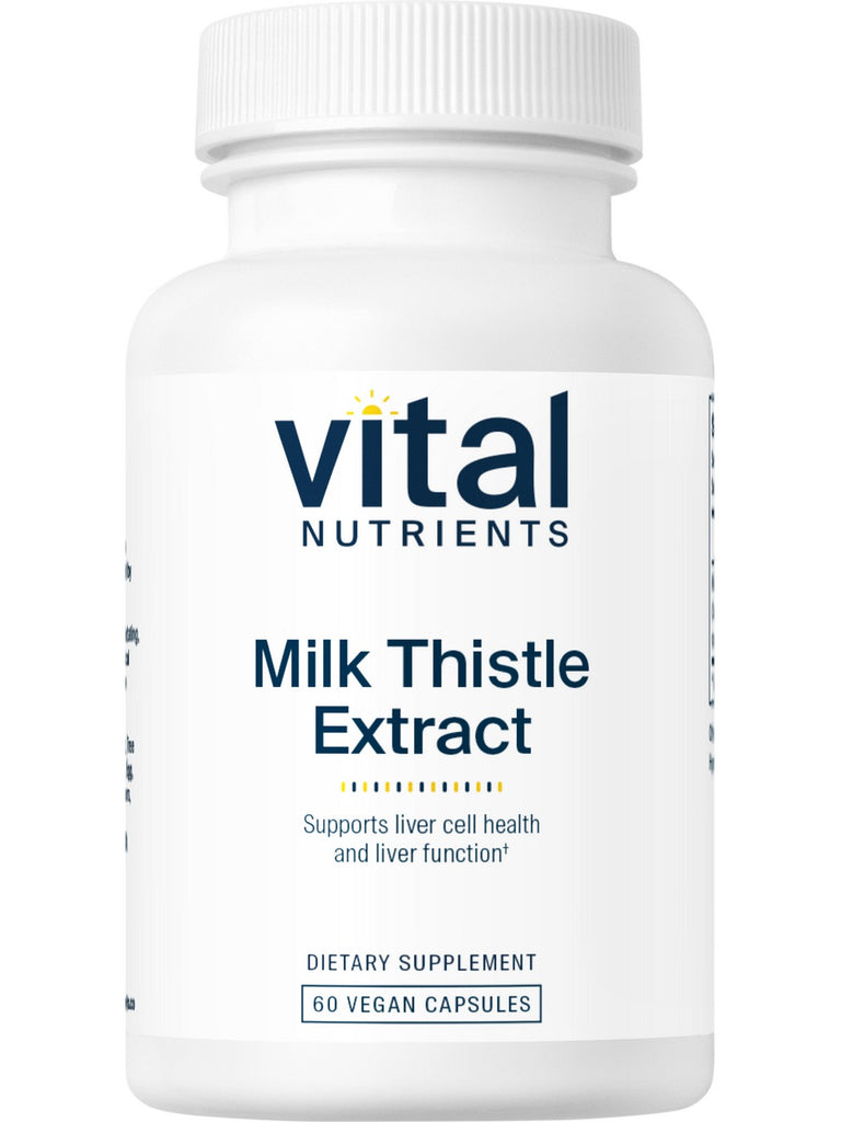 Vital Nutrients, Milk Thistle Extract 250mg, 60 vegetarian capsules