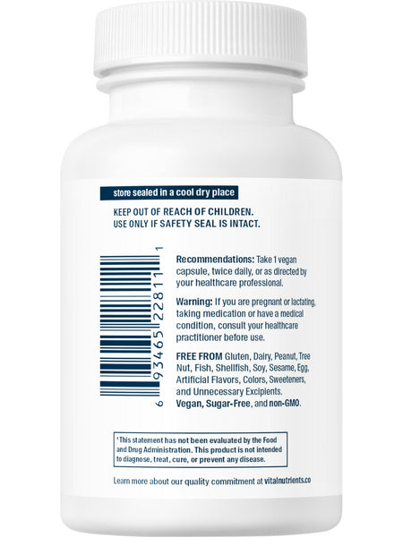 Vital Nutrients, Milk Thistle Extract 250mg, 60 vegetarian capsules