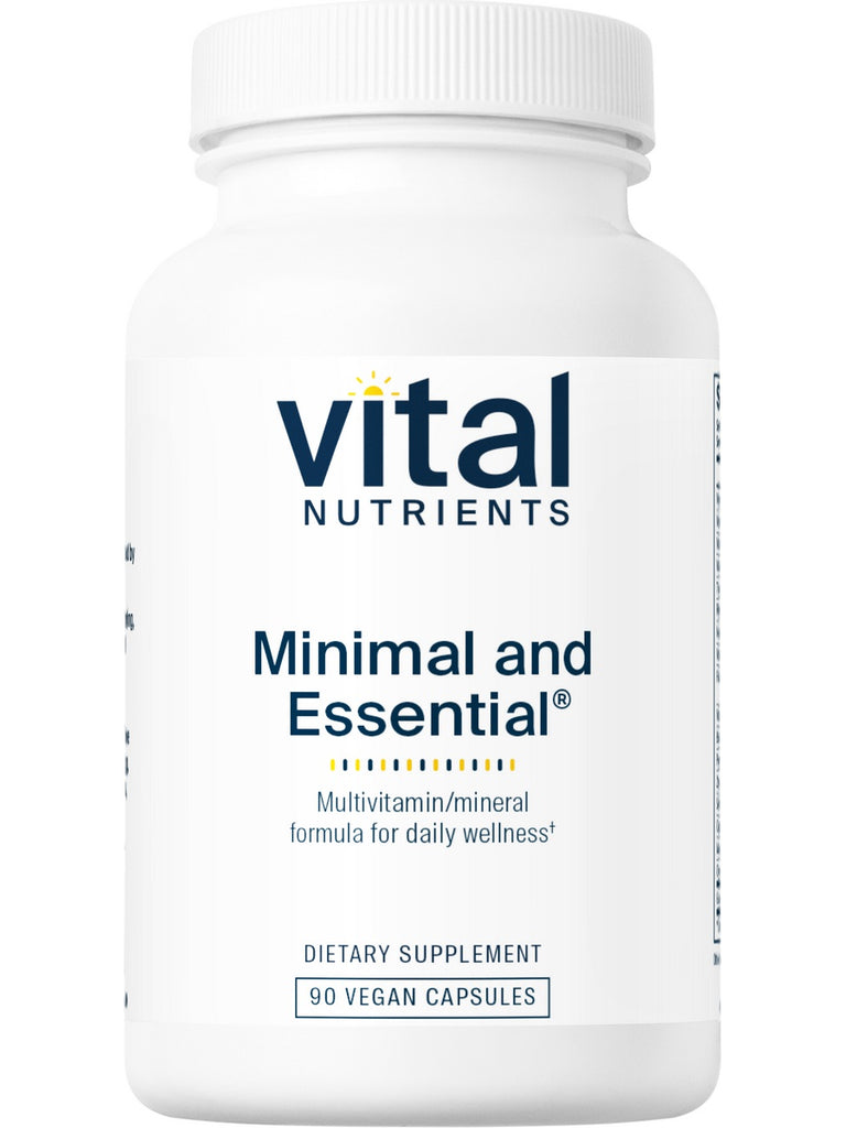 Vital Nutrients, Minimal and Essential® ANTIOXIDANT AND MULTI-VITAMIN FORMULA, 90 vegetarian capsules