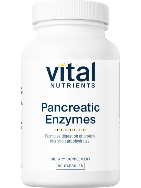Vital Nutrients, Pancreatic Enzymes, 90 capsules
