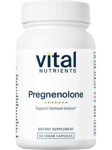 Vital Nutrients, Pregnenolone 10mg, 60 vegetarian capsules