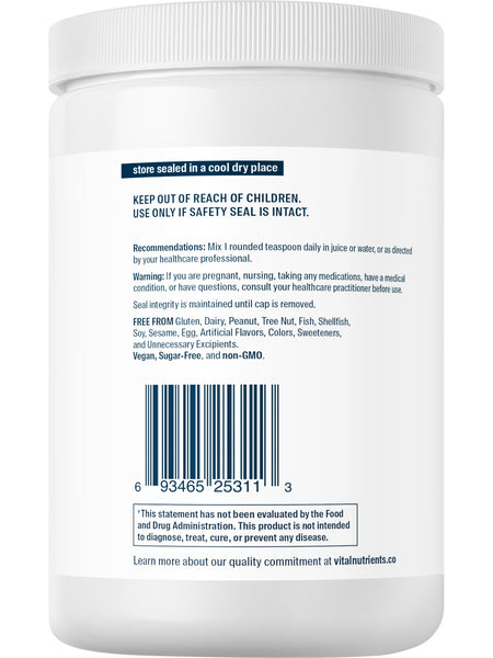 Vital Nutrients, Slippery Elm Bark Powder, 175 grams