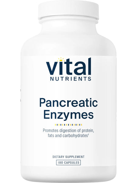 Vital Nutrients, Pancreatic Enzymes, 180 capsules