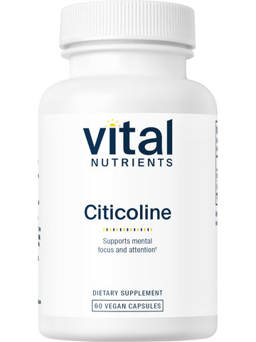 Vital Nutrients, Citicoline 250mg, 60 vegetarian capsules