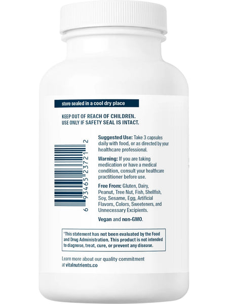 Vital Nutrients, Saw Palmetto Pygeum Nettle Root, 120 Vegan Capsules