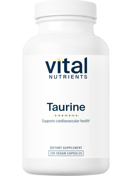 Vital Nutrients, Taurine 1000mg, 120 vegetarian capsules