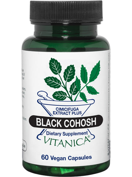 Vitanica, Black Cohosh, 60 Vegan Capsules