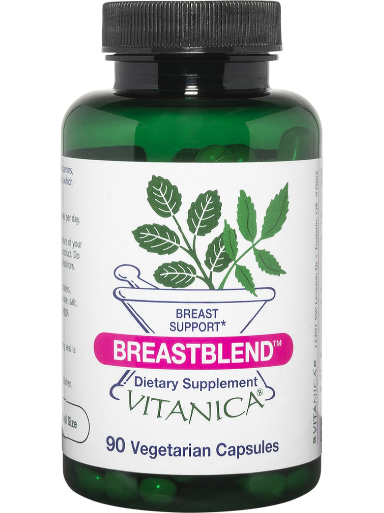 Vitanica, BreastBlend, 90 Vegetarian Capsules