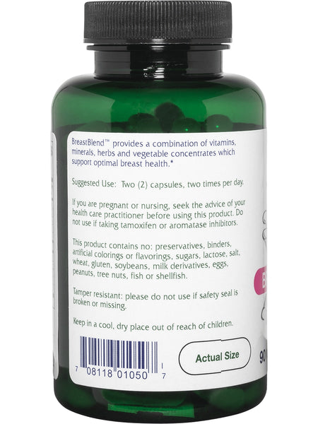 Vitanica, BreastBlend, 90 Vegetarian Capsules