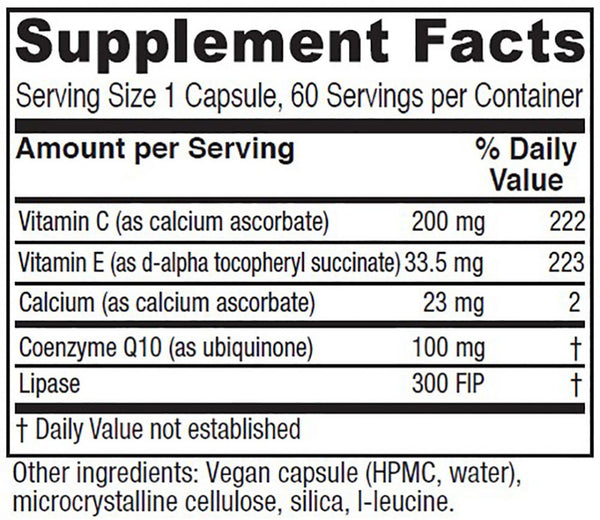 Vitanica, CoQ10 Extra, 60 Vegetarian Capsules