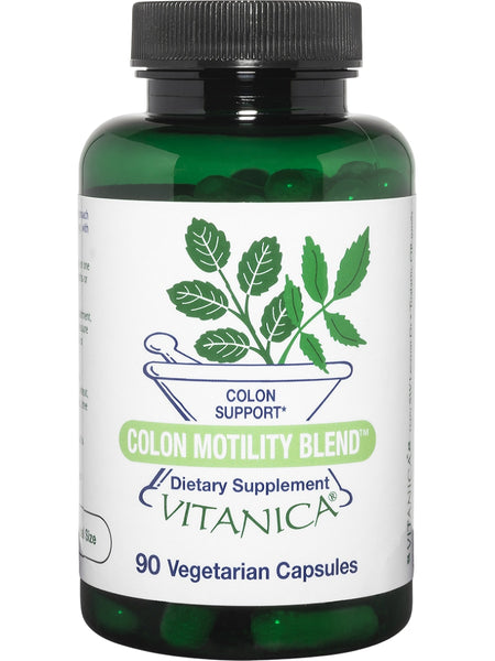 Vitanica, Colon Motility Blend, 90 Vegetarian Capsules