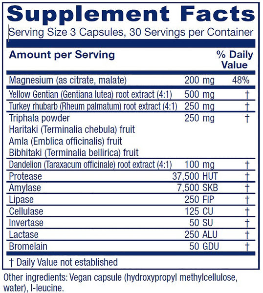 Vitanica, Colon Motility Blend, 90 Vegan Capsules