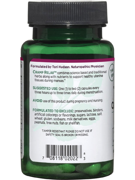 Vitanica, Cramp Relax (Formerly Cramp Bark Extra), 15 Vegetarian Capsules