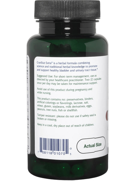 Vitanica, CranStat Extra, 60 Vegetarian Capsules